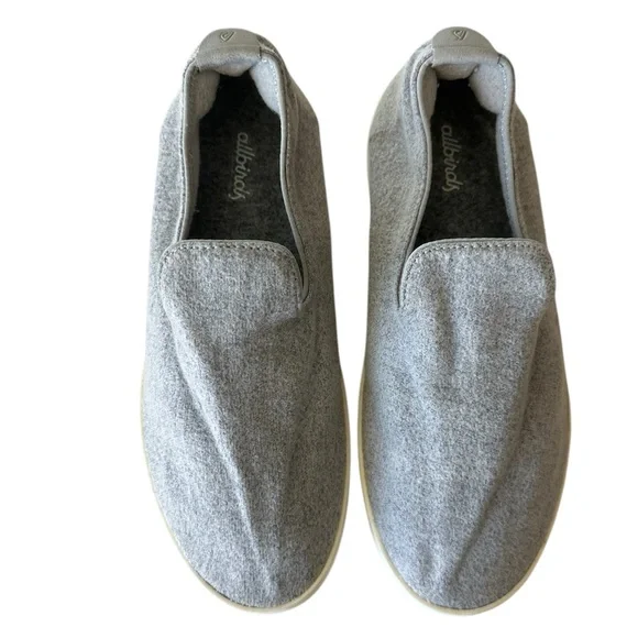 Allbirds Wool Tree Huggers Slip-On Casual Sneakers Light Grey Women’s Size 8 - Picture 6 of 16